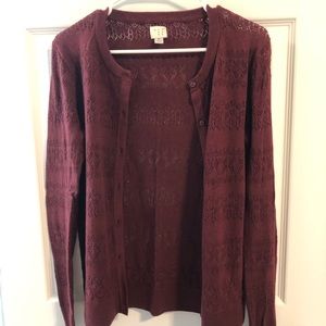 A New Day textured cardigan from Target. Size M.